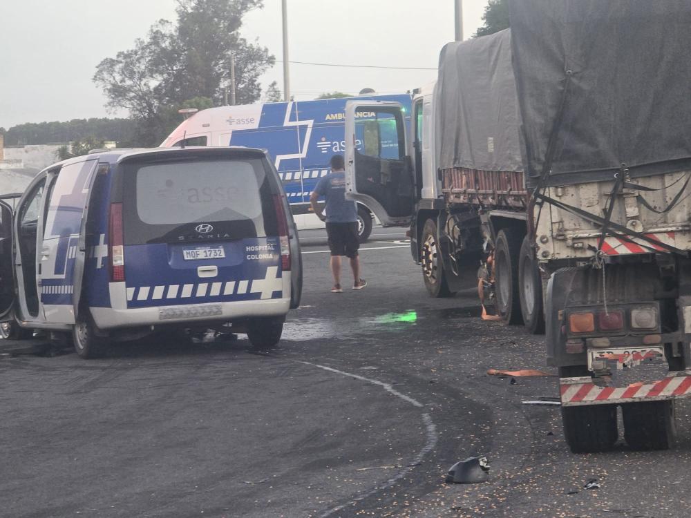 Imagen: Siniestro de tránsito fatal en Ruta 1