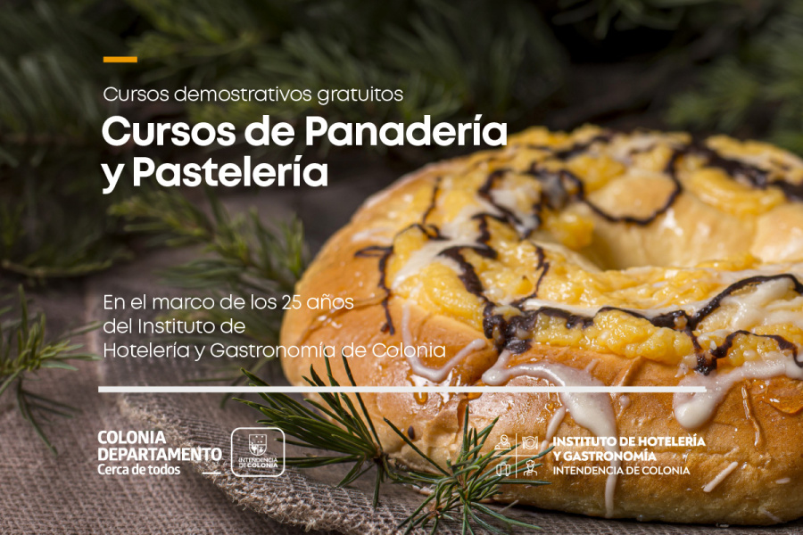 Imagen del artículo: Se dictarán dos cursos gratuitos de panadería y pastelería - Intendencia De Colonia