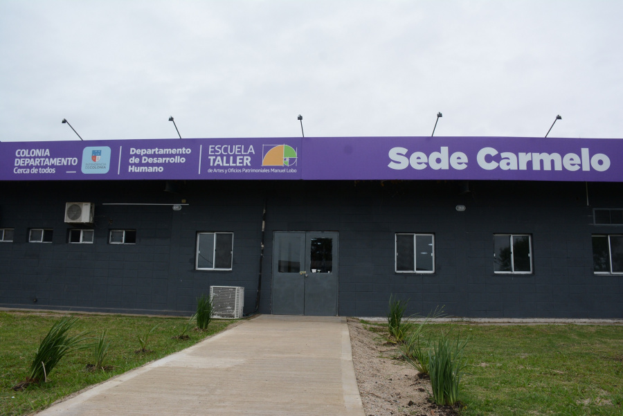 Imagen del artículo: Quedó inaugurada la sede zona oeste de la Escuela taller de Artes y Oficios Patrimoniales "Manuel Lobo" de Carmelo - Carmelo