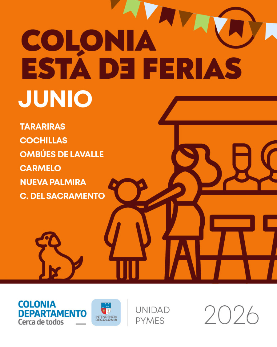Imagen del artículo: Ferias de Emprendedores en el mes de Junio - Intendencia De Colonia